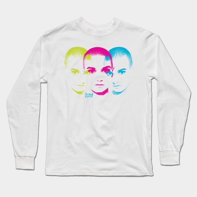 Sinéad O'Connor Long Sleeve T-Shirt by redfancy